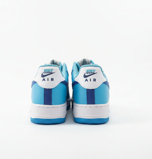 AIR FORCE 1 LOW "07 LV8 SPLIT LIGHT BLUE SNEAKERS