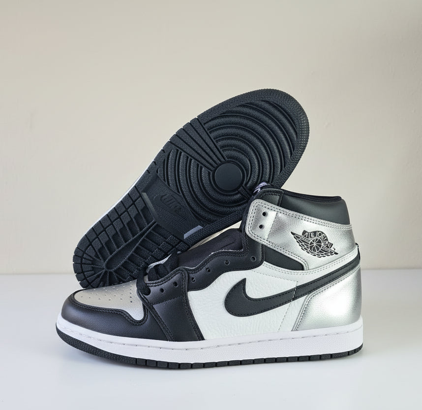 AIR JORDAN 1 RETRO HIGH SILVER TOE,,