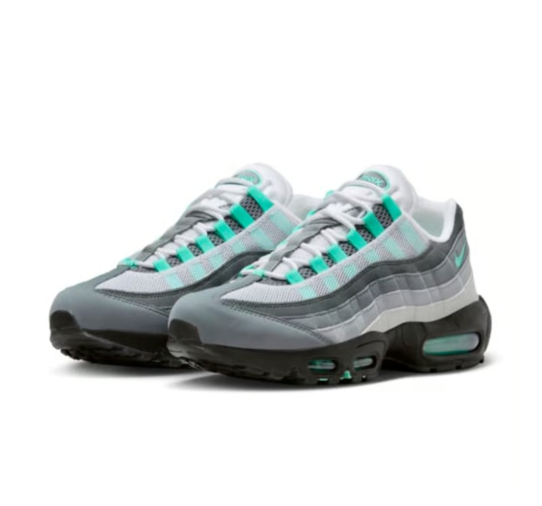 AIR MAX 95 HIGHLIGHTS COOL GREY/ TIFFANY BLUE/ WHITE, SNEAKERS