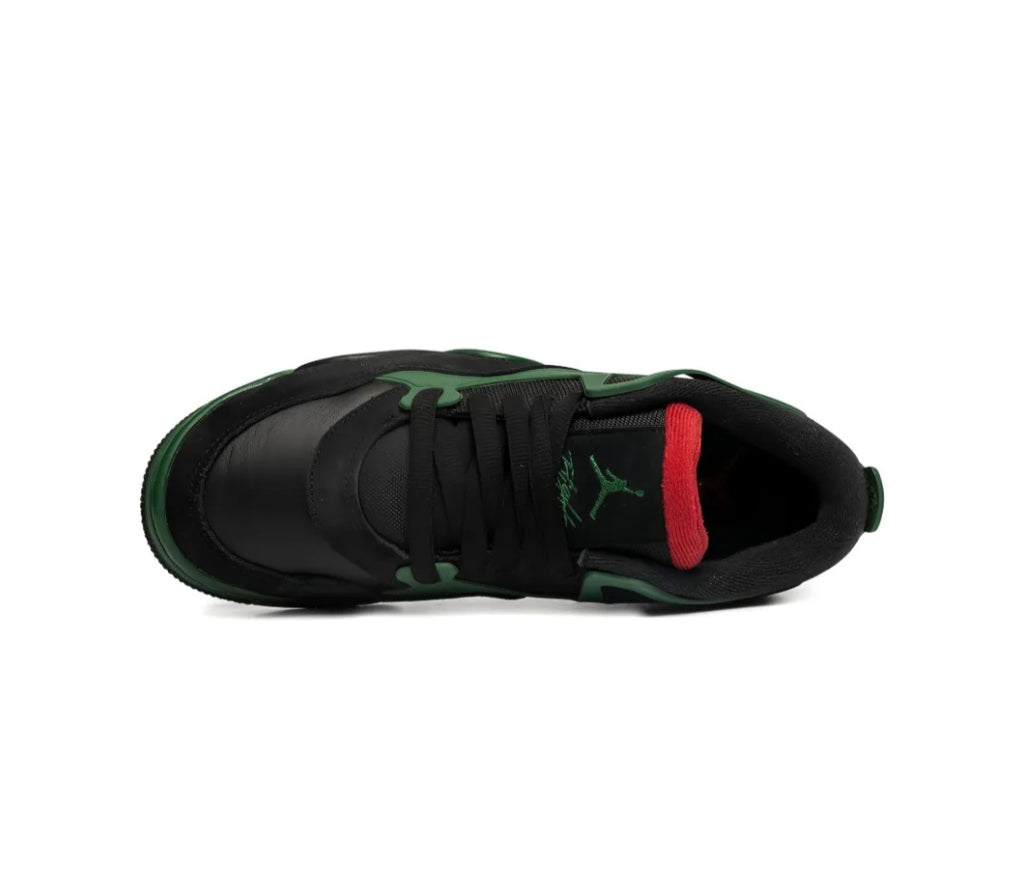 Air JORDAN 
4 RM "Black/Gorge Green University Red" sneakers
