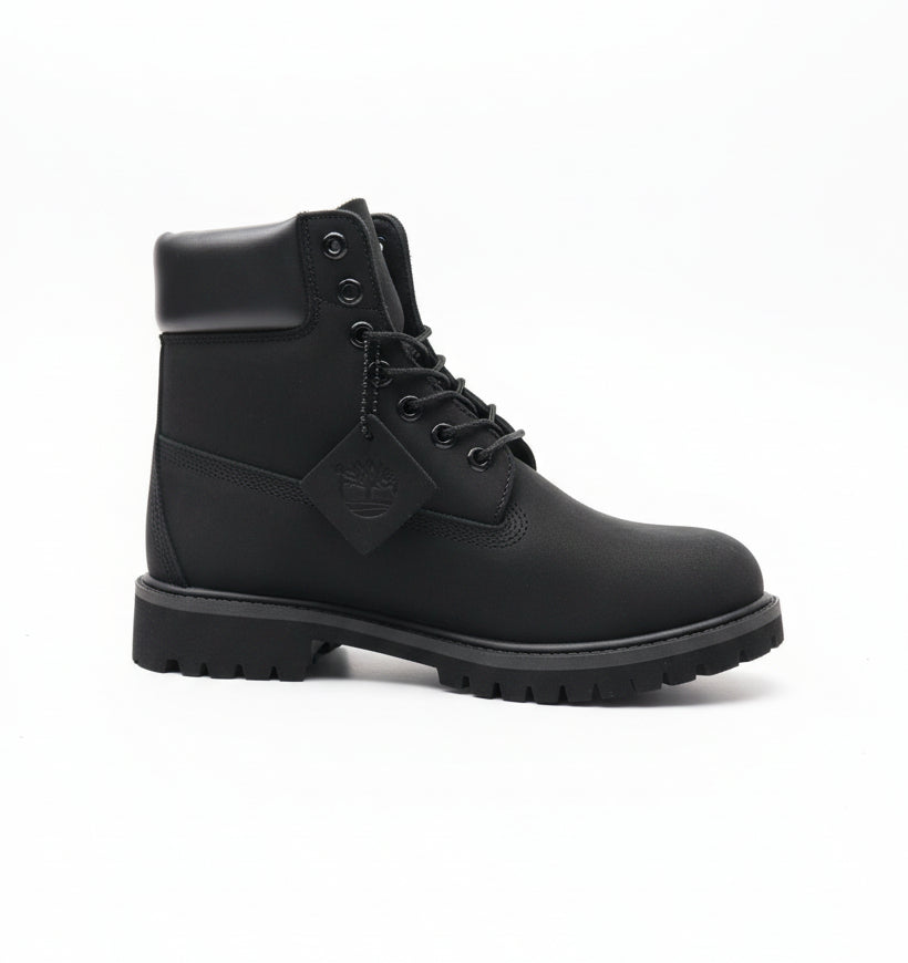 6 INCH PREMIUM "BLACK "BOOTS