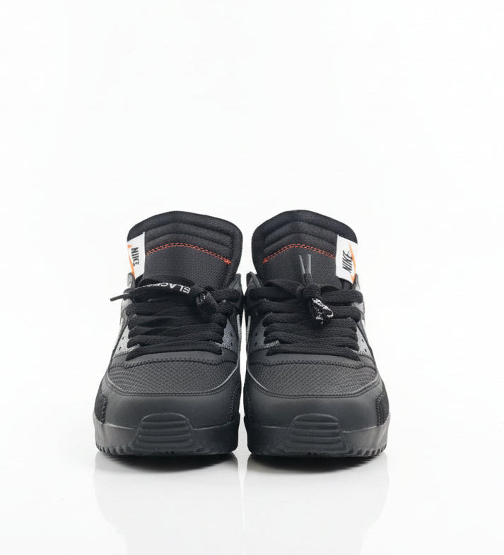 Off-White ,AIR MAX 90 BLACK SNEAKERS