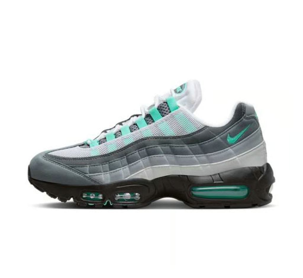 AIR MAX 95 HIGHLIGHTS COOL GREY/ TIFFANY BLUE/ WHITE, SNEAKERS