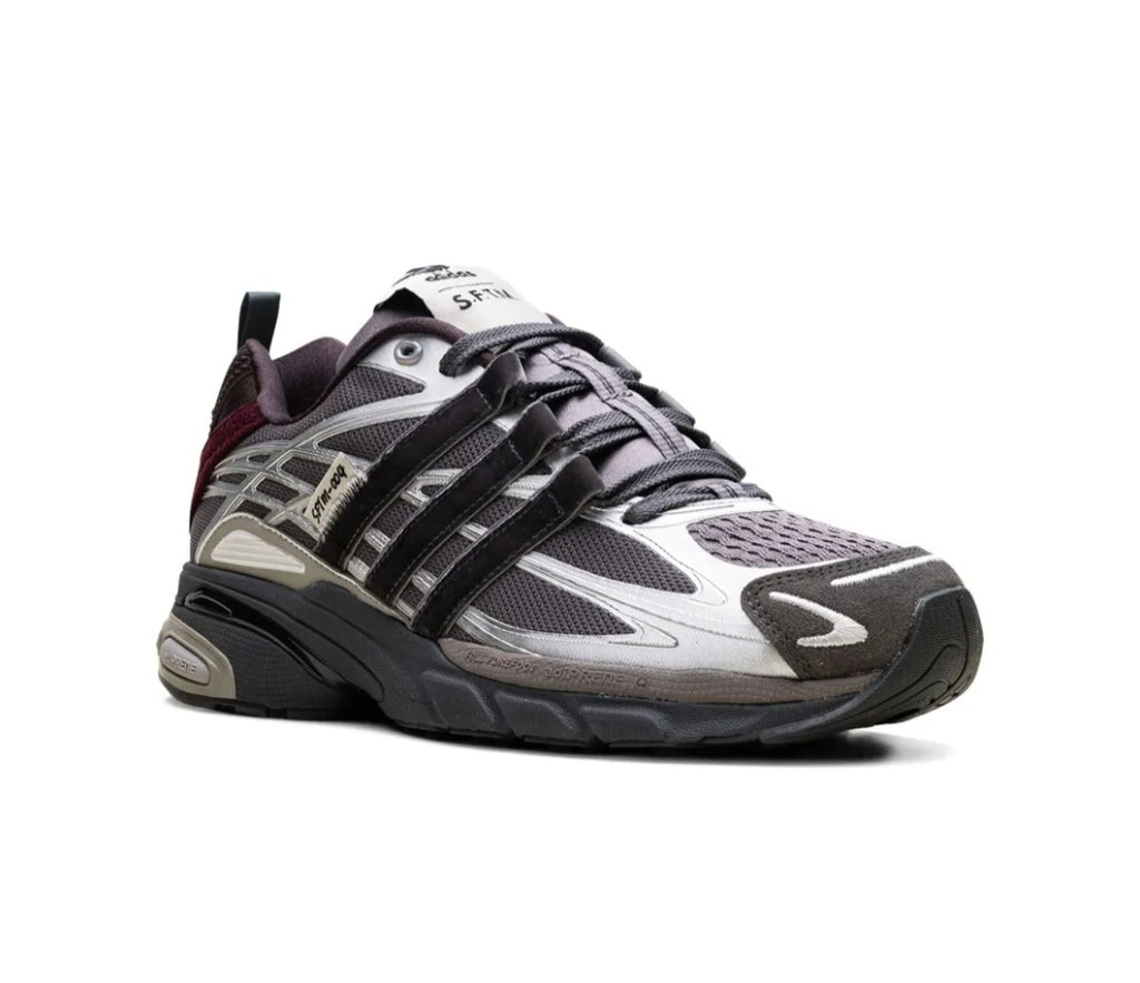 THE MUTE ADISTAR CUSHION" TAUPE METALLIC/GRANITE" SNEAKERS