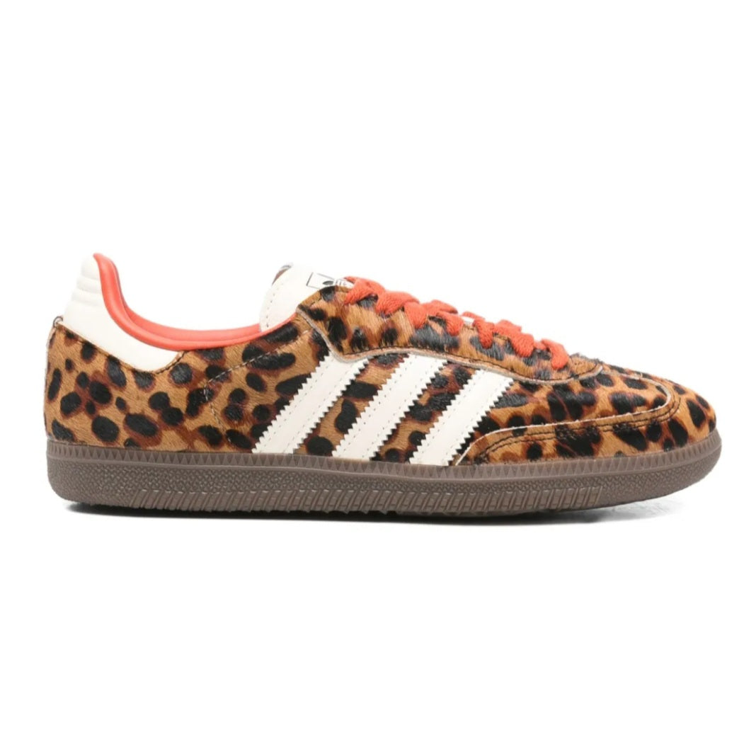 Samba OG animal-print striped trainers