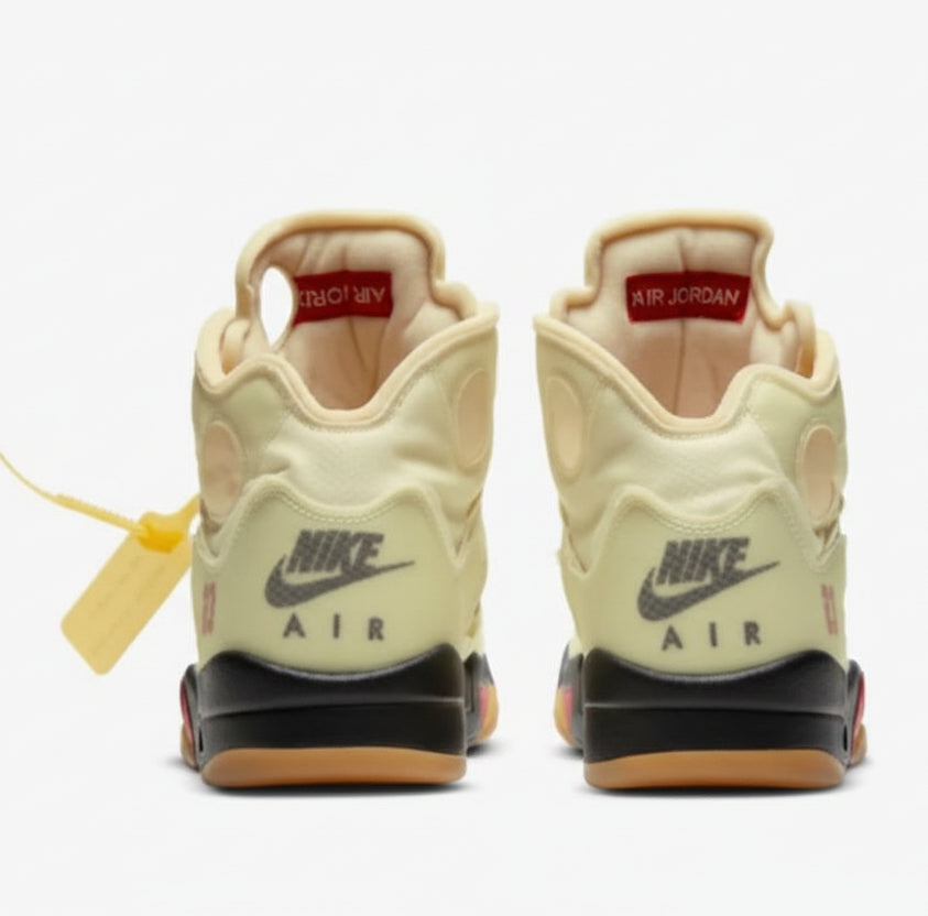 AIR JORDAN 5 RETRO OFF-WHITE SAIL