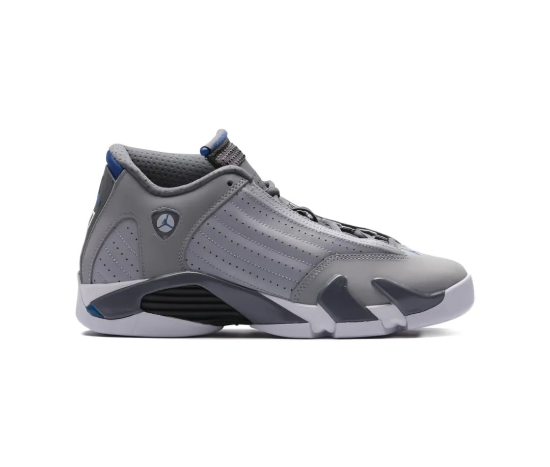 Air Jordan 14 Retro BG "Wolf Grey" trainers