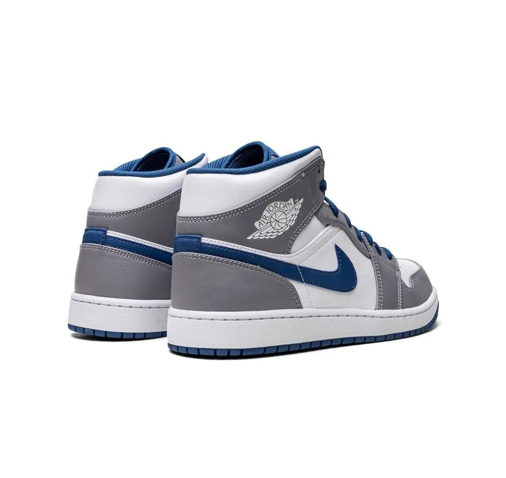 Air JORDAN 1 Mid "True Blue" sneakers