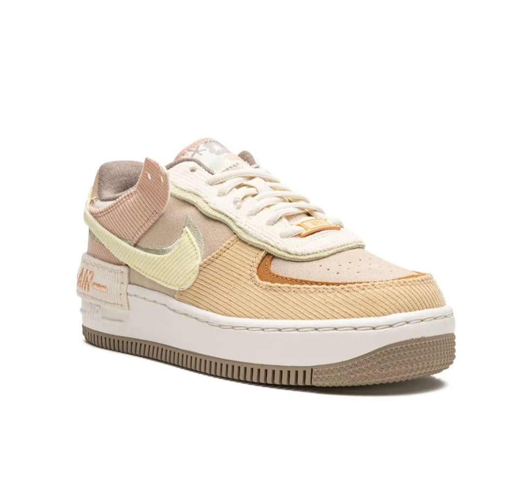 AIR FORCE 1 Shadow"Coconut Milk/Citron Tint"SNEAKERS