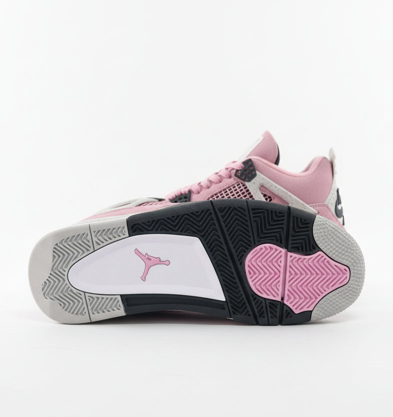 AIR JORDAN 4 RETRO ORCHID, SNEAKERS, GREY, BLACK