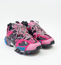 THE TRACK SNEAKERS IN PINK AND BLUE, SNEAKERS