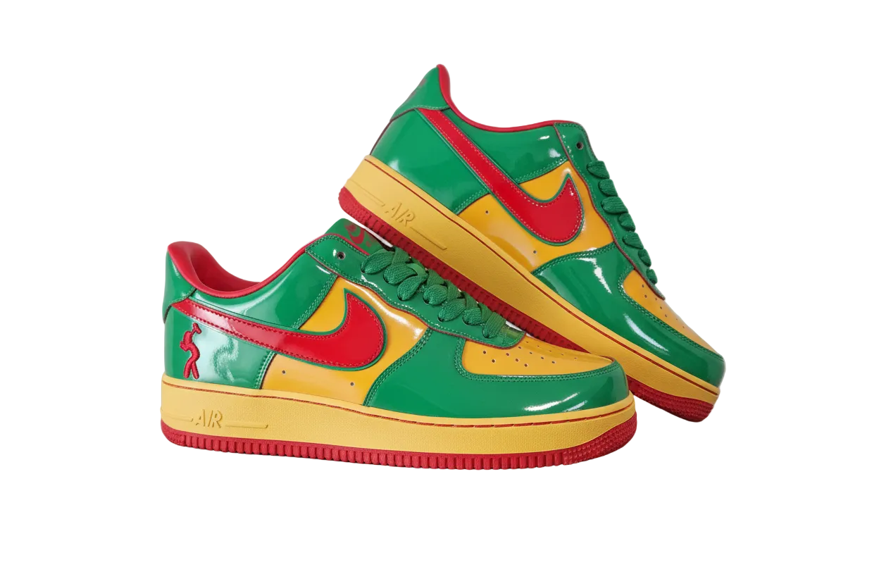Air Force 1 LOW LIL YACHTY CONCRETE BOYS LUCKY GREEN