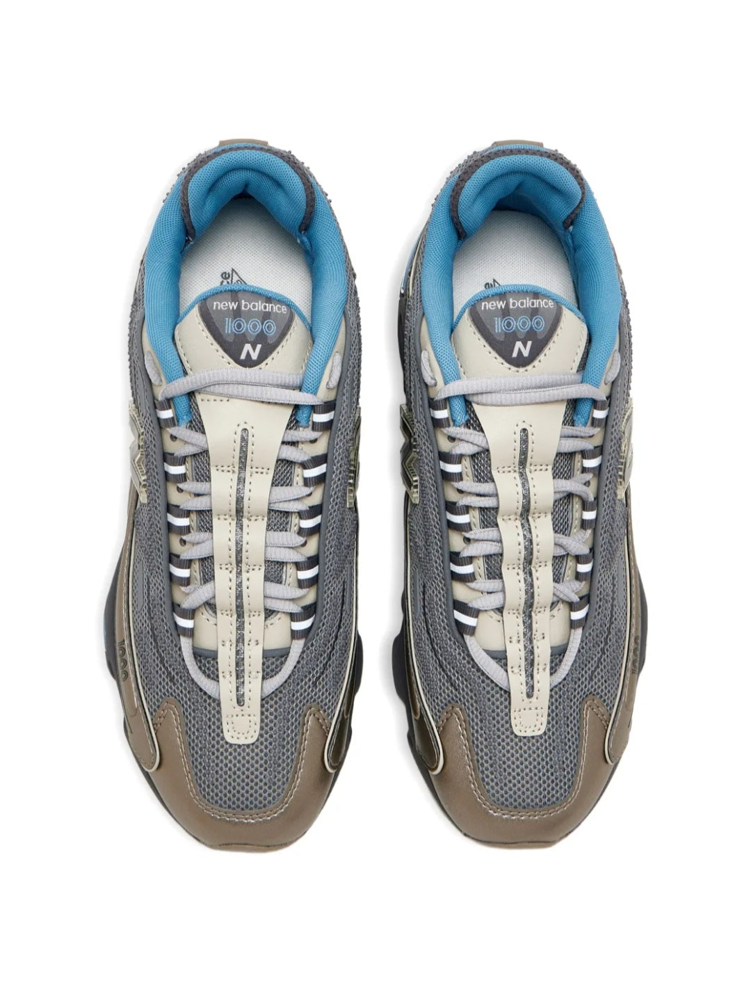 New Balance
1000 metallic-mesh sneakers