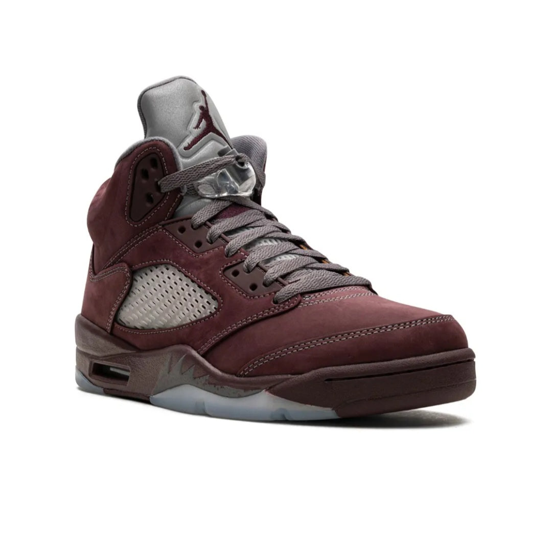 Air JORDAN 5 "Burgundy" high-top sneakers