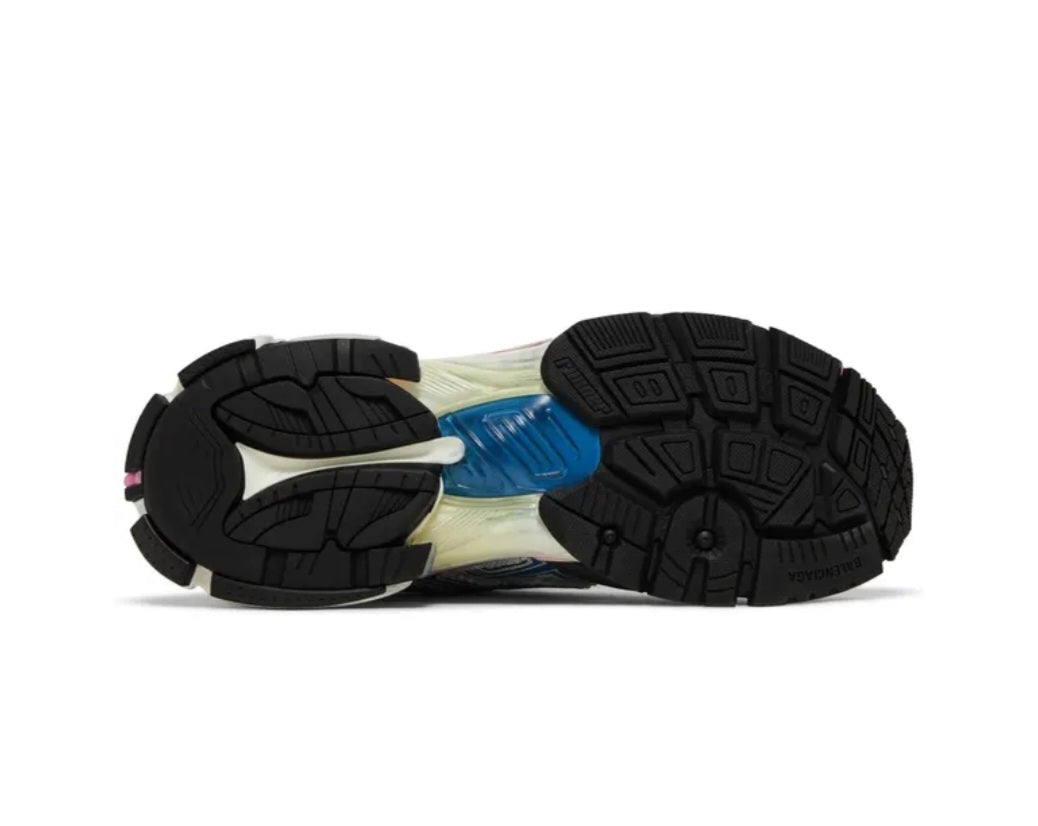 Balenciaga Runner Sneaker 'White Red Blue Pink' 677403-W3RB6-9645