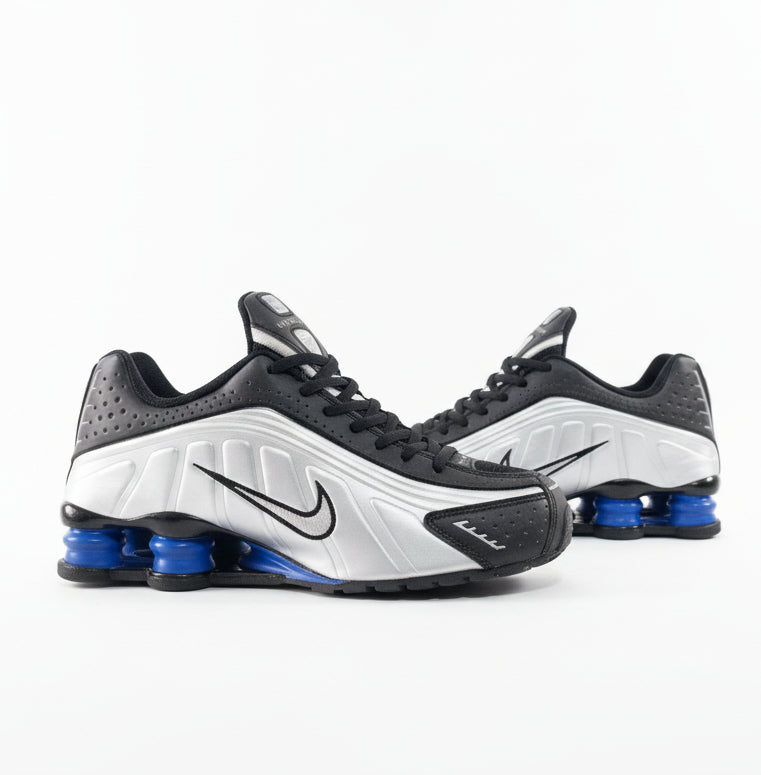 SHOX R4 IN BLUE/BLACK, SNEAKERS
