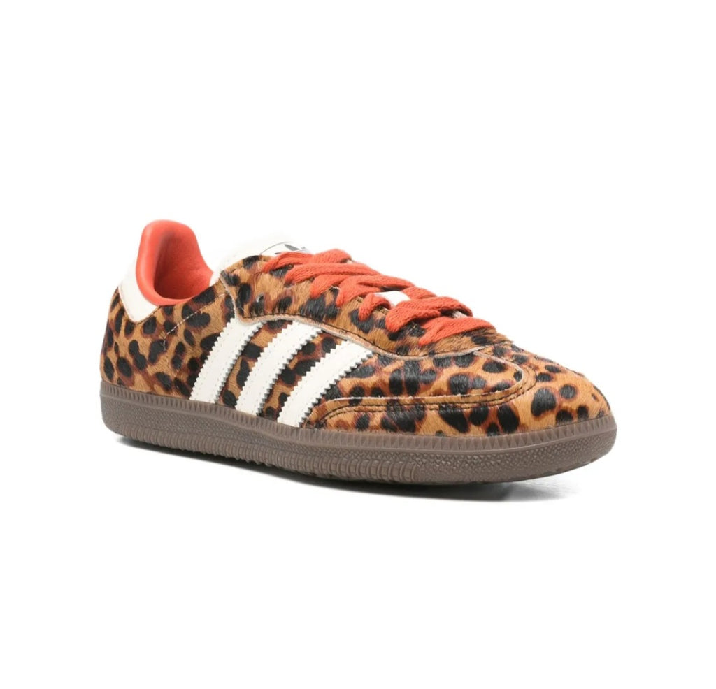 Samba OG animal-print striped trainers