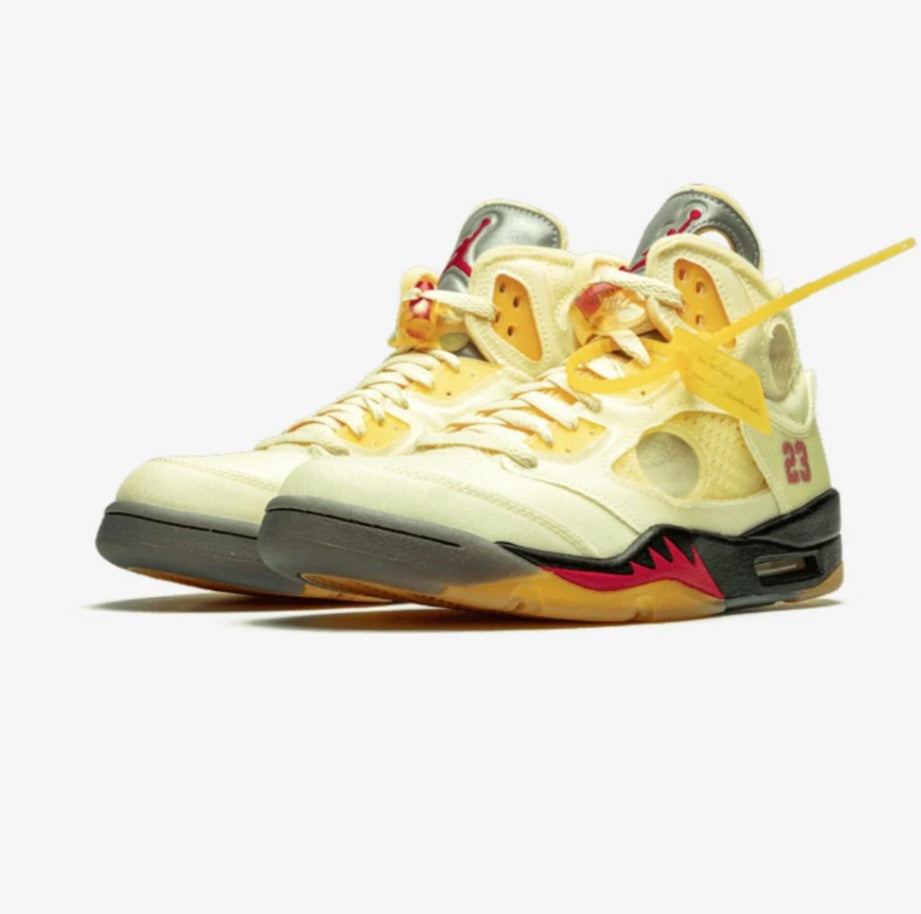 AIR JORDAN 5 RETRO OFF-WHITE SAIL