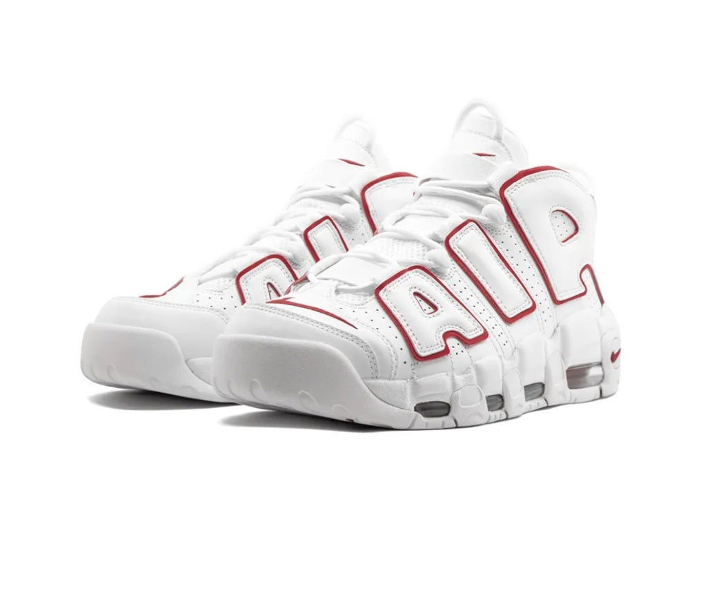 Air More Uptempo '96 "White/Varsity Red/White" sneakers