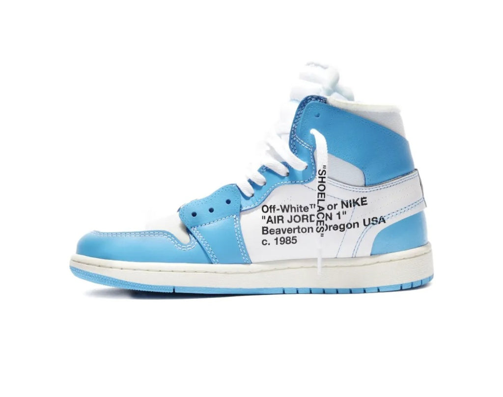 Air Jordan 1 Retro High "Off-White - UNC" sneakers