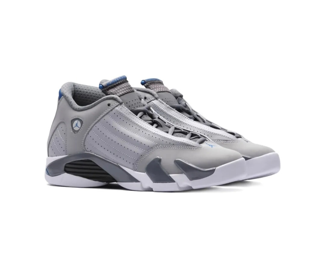 Air Jordan 14 Retro BG "Wolf Grey" trainers