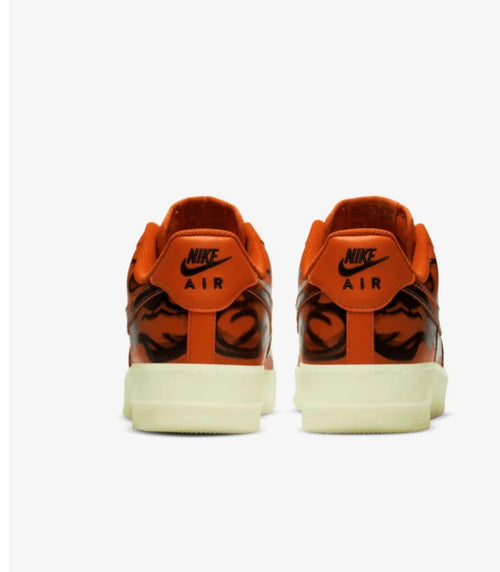 Air Force 1 Low "Orange Skeleton" sneakers
