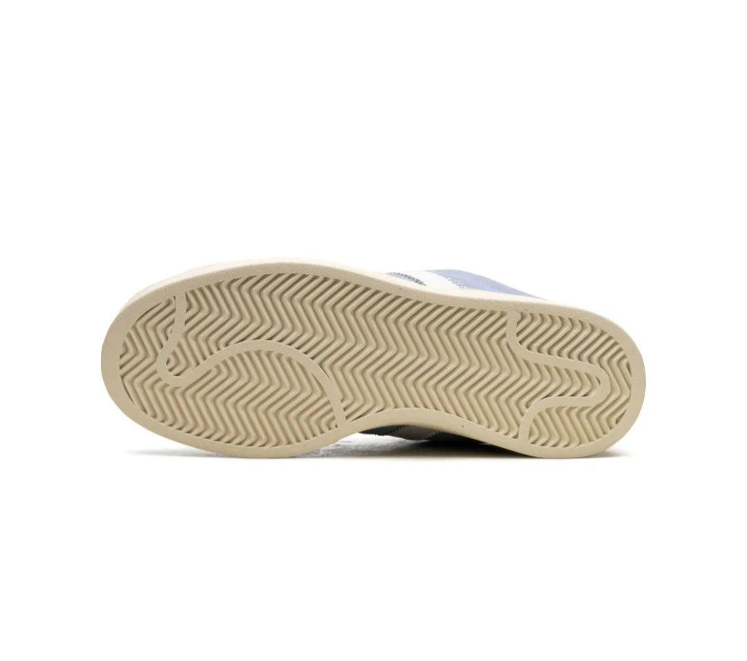calf-leather round-toe sneakers