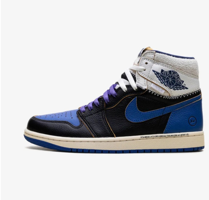 Air Jordan 1 Retro High OG SP Fragment x Union LA Sport Royal