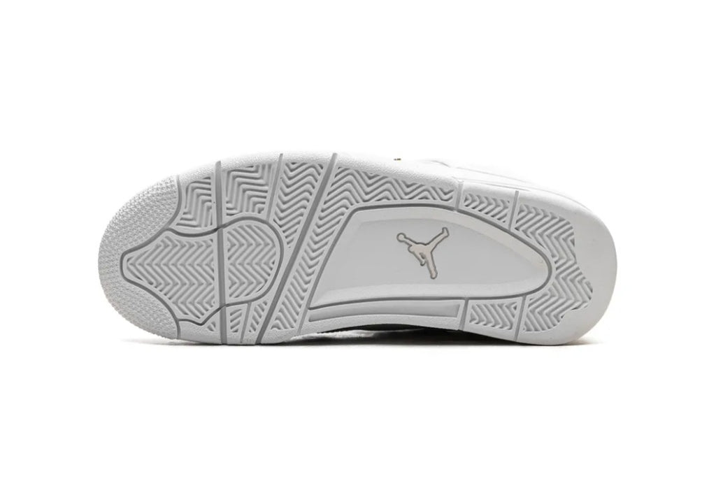 Air Jordan 4 "Net - White/Metallic Gold/Phantom" sneakers