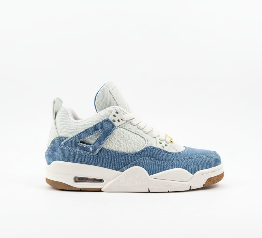 AIR JORDAN 4 RETRO TEX DENIM WORN BLUE..