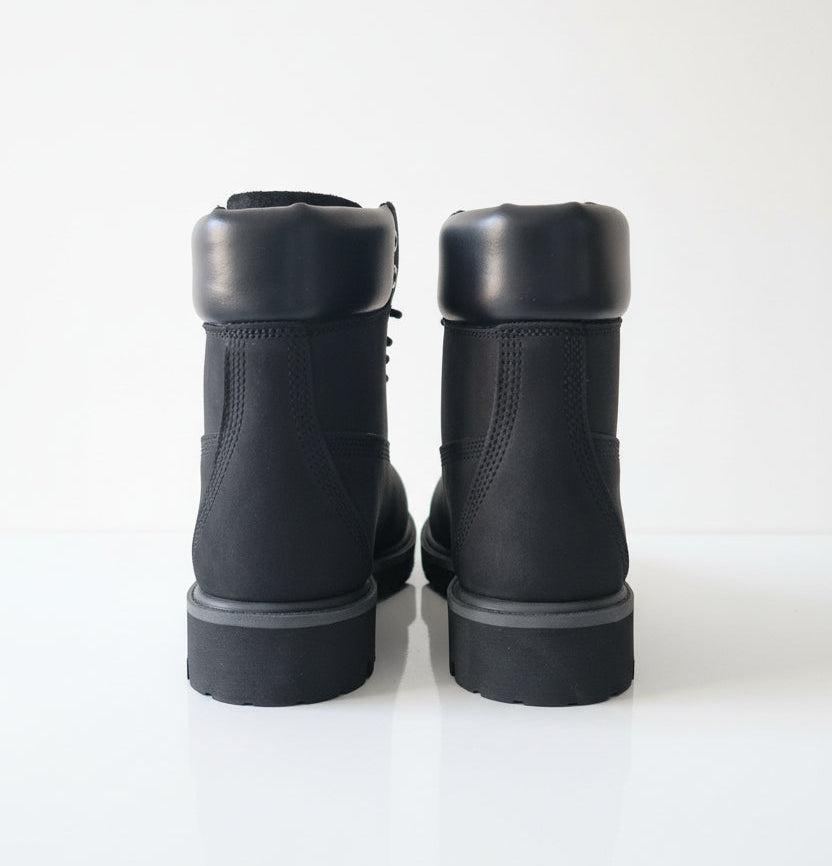 6 INCH PREMIUM "BLACK "BOOTS