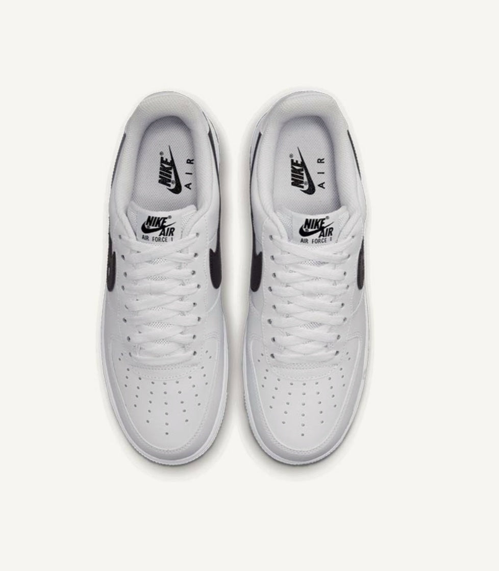 Air Force 1 '07 'Cut Out Swoosh - White Black'