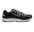 P6000B"LACK/WHITE/METALLIC SILVER"SNEAKERS