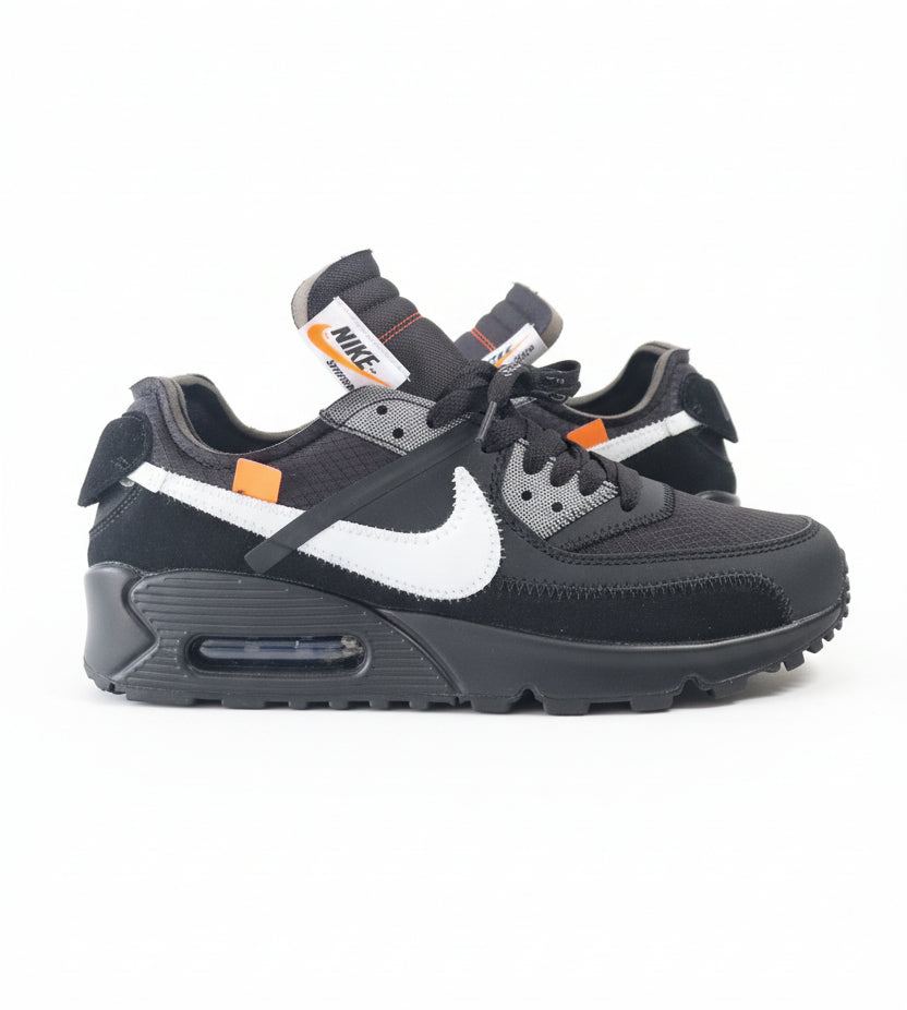Off-White ,AIR MAX 90 BLACK SNEAKERS