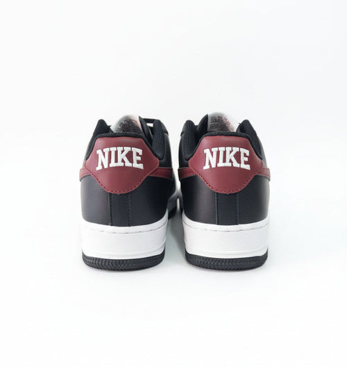 Air Force 1 "07 in Black Dark Team Red, SNEAKERS
