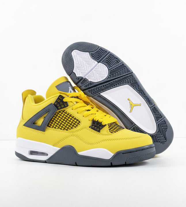 AIR JORDAN 4 RETRO "LIGHTNING ,SNEAKERS