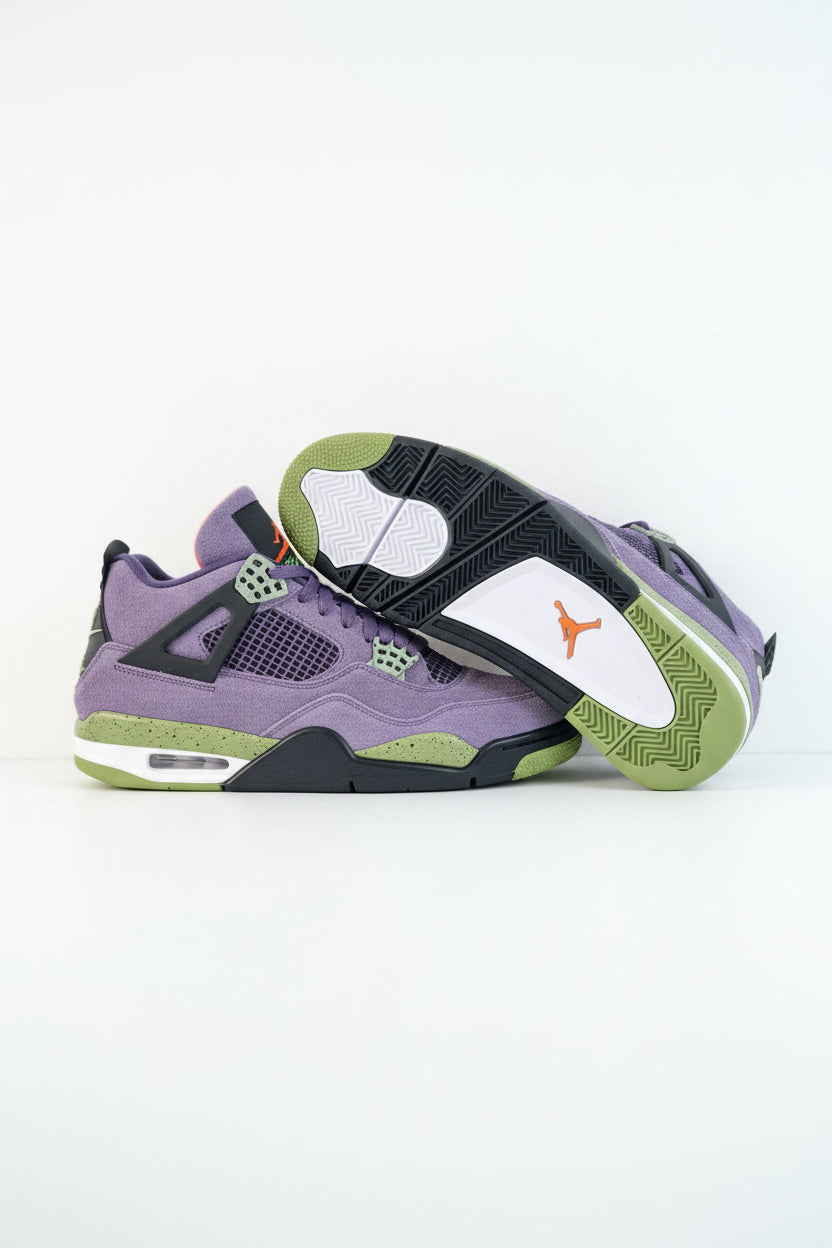 Air JORDAN 4 RETRO CANYON PURPLE...