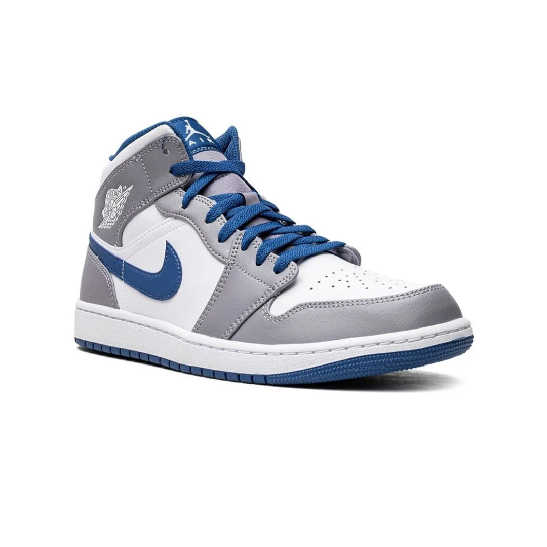 Air JORDAN 1 Mid "True Blue" sneakers
