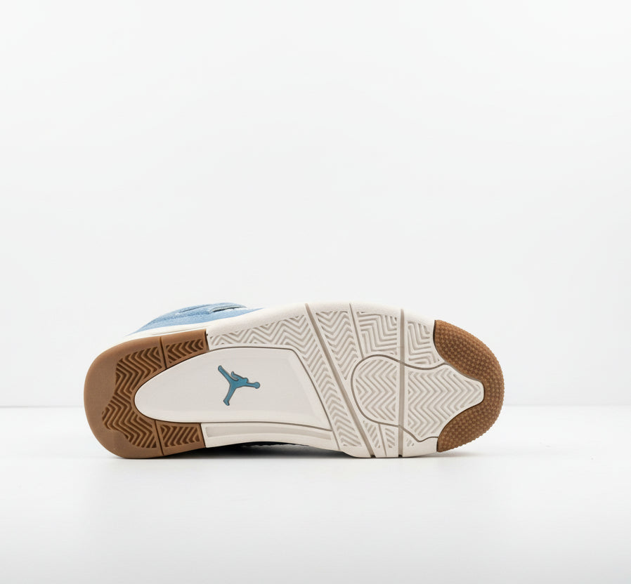 AIR JORDAN 4 RETRO TEX DENIM WORN BLUE..