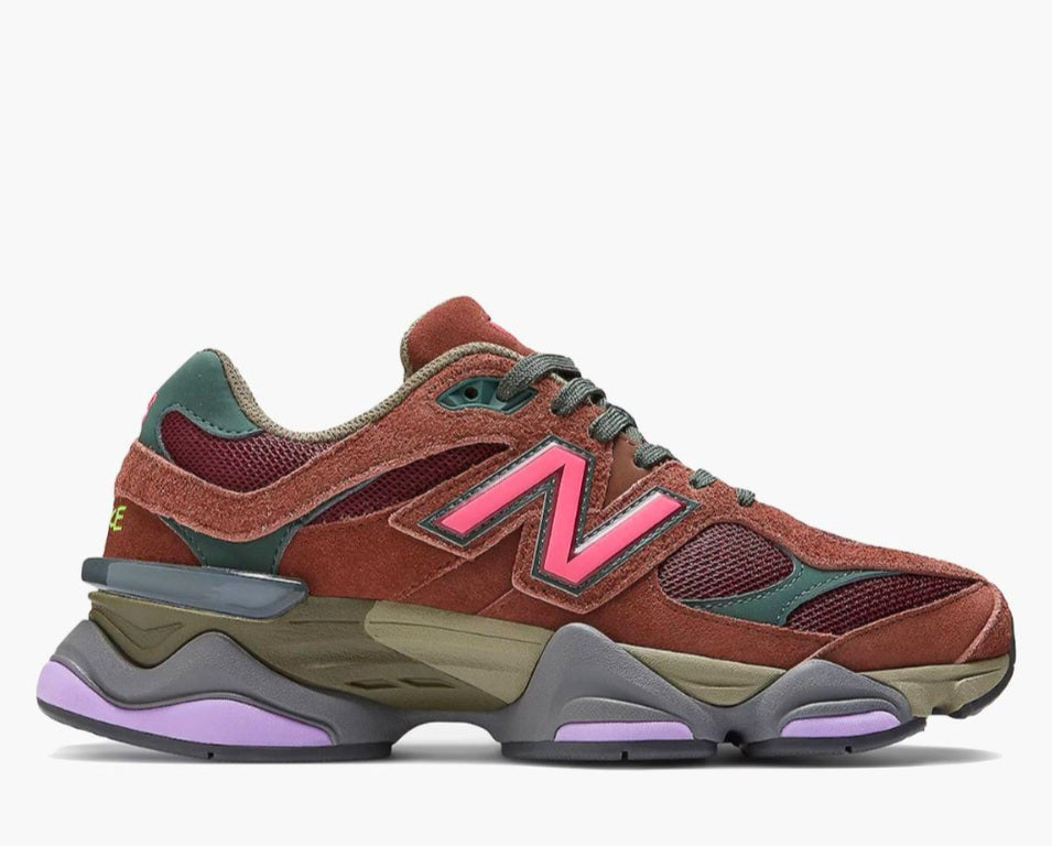 New Balance 9060 Rich Oak Burgundy