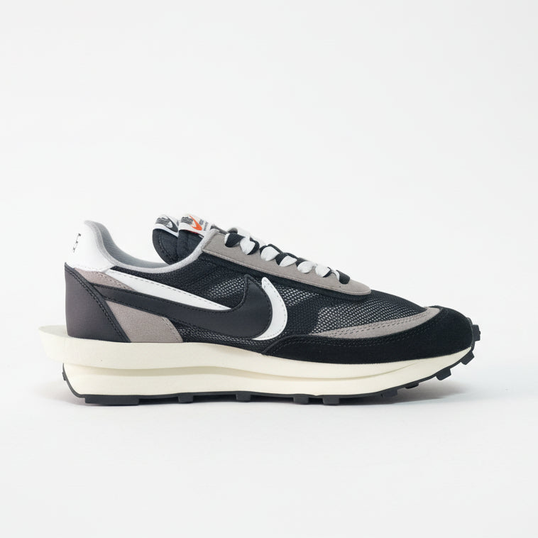 X SACAI LDWaffle Dark Grey, BLACK AND WHITE, SNEAKERS  ,