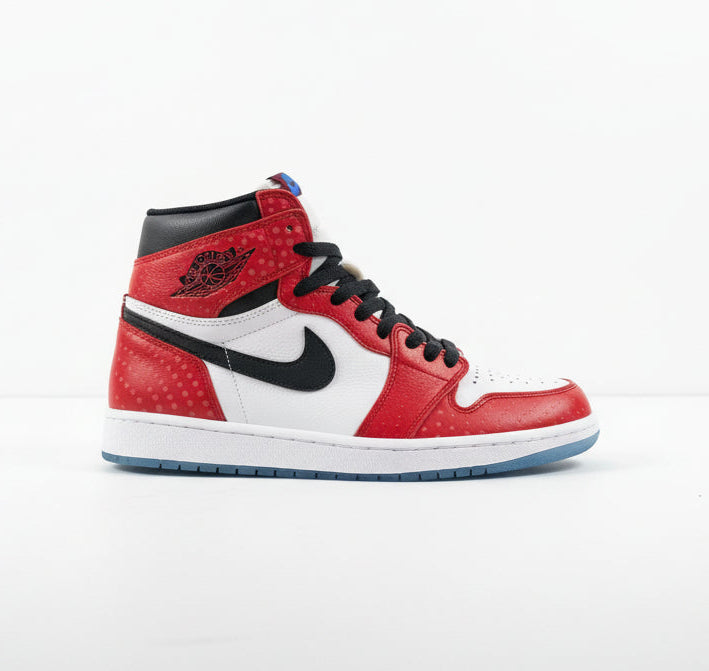 AIR JORDAN 1 RETRO HIGH OG "ORIGIN STORY, SPIDER-MAN <>SNEAKERS