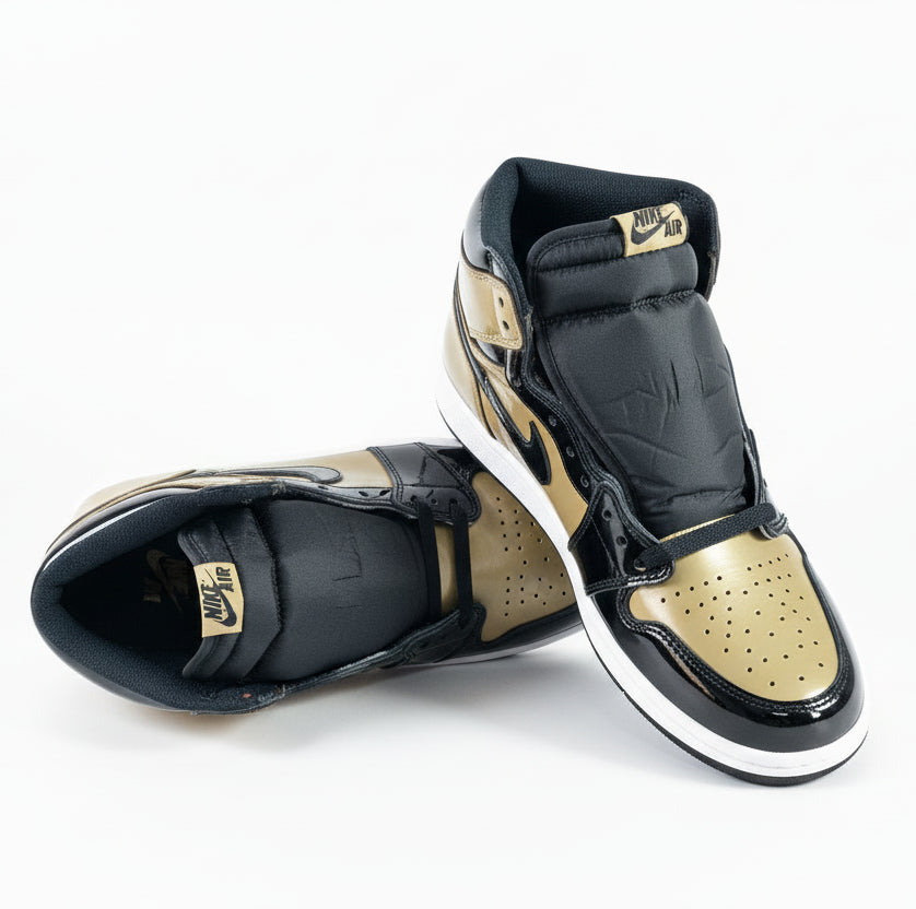 Air JORDAN 1 RETRO HIGH OG NRG "GOLD TOE " SNEAKERS