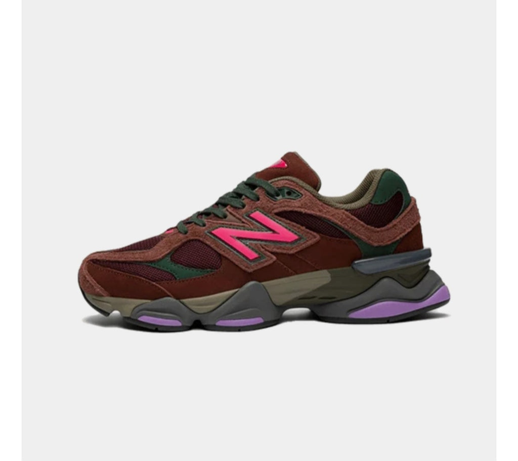 New Balance 9060 Rich Oak Burgundy