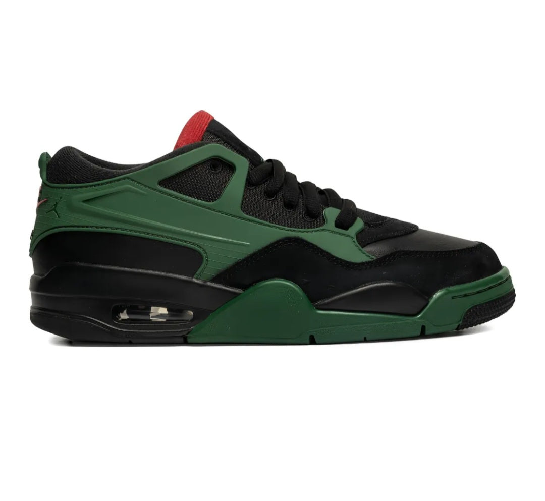 Air JORDAN 
4 RM "Black/Gorge Green University Red" sneakers