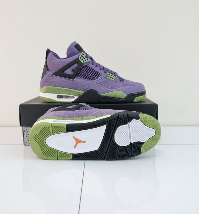 Air JORDAN 4 RETRO CANYON PURPLE...