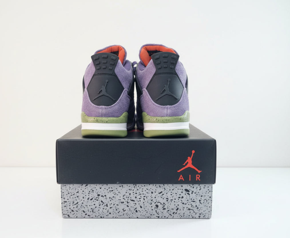 Air JORDAN 4 RETRO CANYON PURPLE...