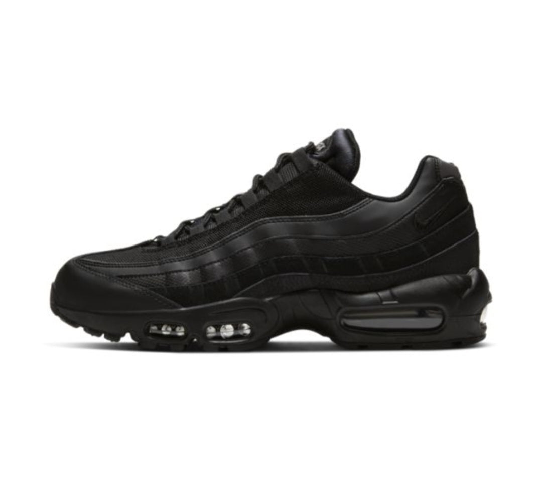 AIR MAX 95 RECRAFT "TRIPLE BLACK", SNEAKERS