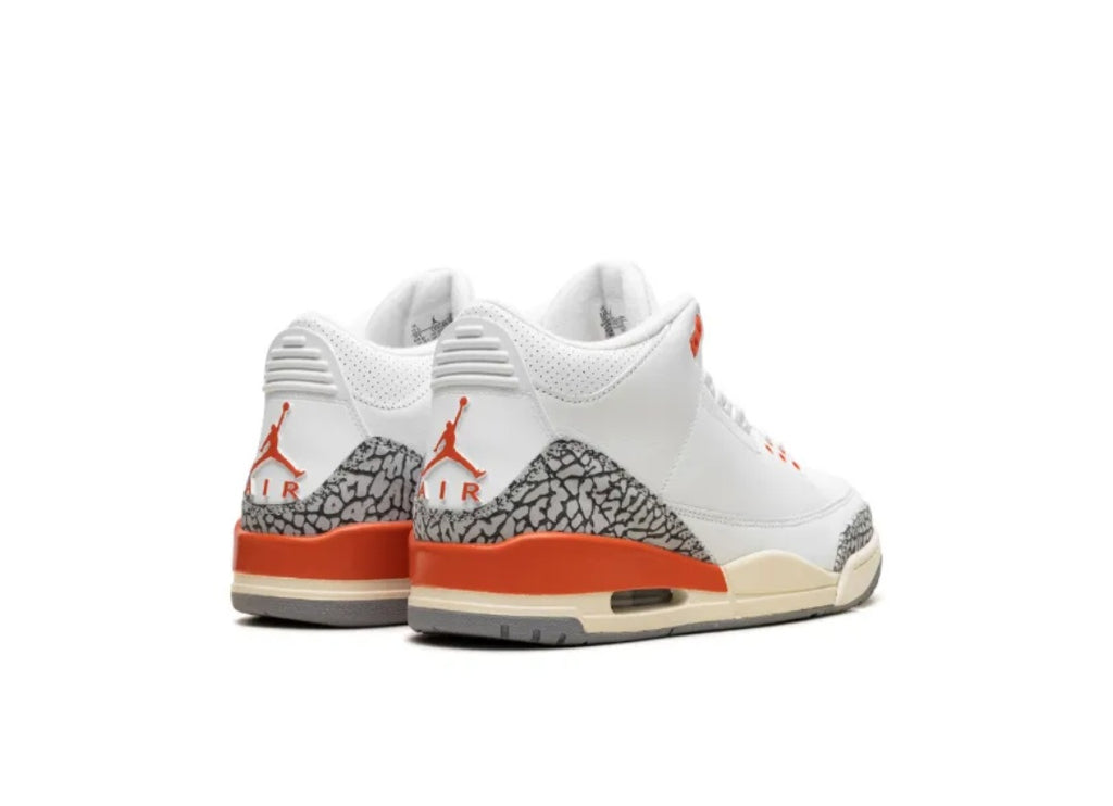 AIR JORDAN 3 RETRO"Georgia Peach"SNEAKERS